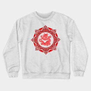 Red Dragon Star Crewneck Sweatshirt